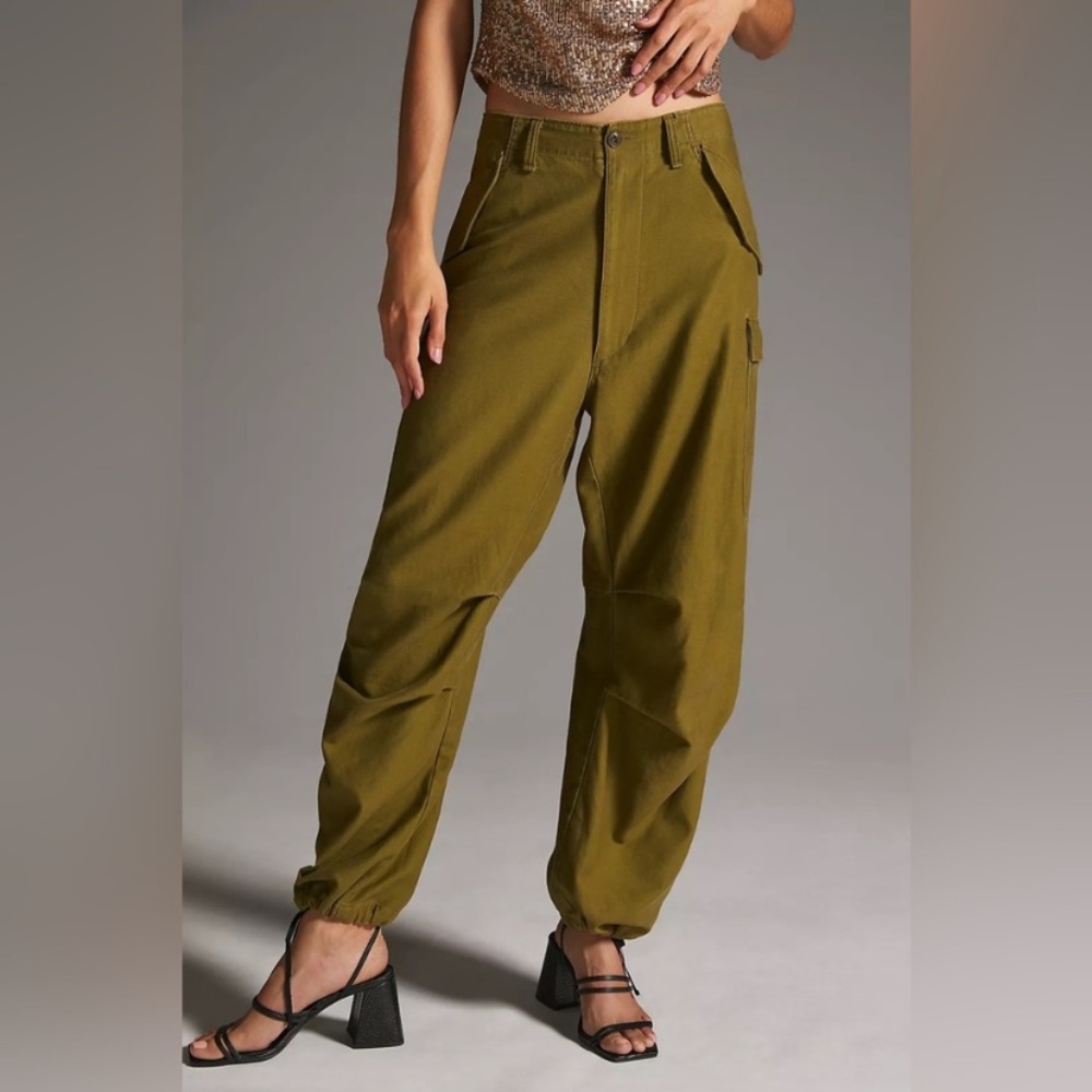 rag & bone Olive Casual Trousers